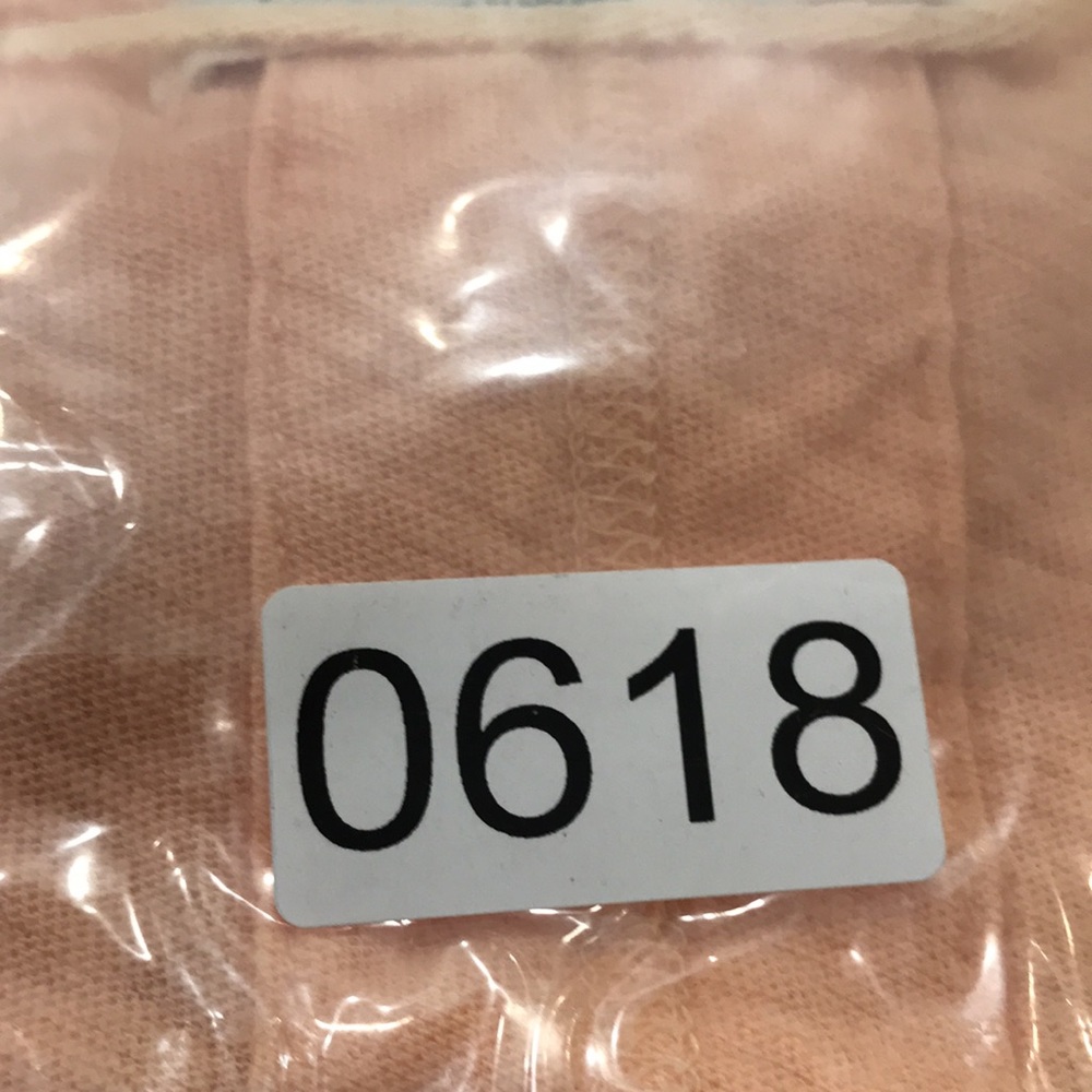 Free People T Shirt Top Womens XS Peach Belle of Georgia Baggy 3/4 Sleeve Coast - Picture 8 of 8